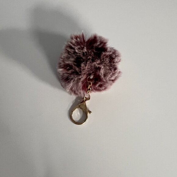 Set of Colorful Poms Keychains Fluffy Ball Faux Fur - Picture 5 of 15